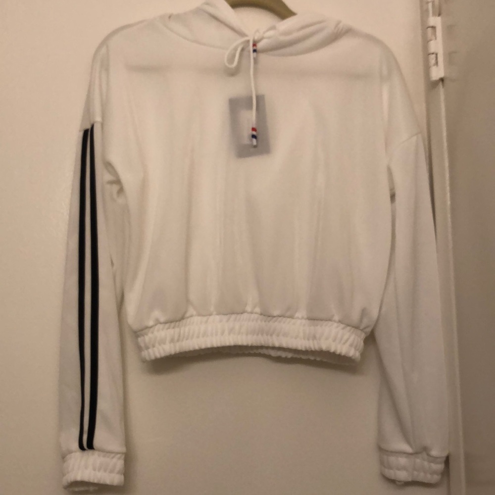 Fashion Nova White Hoodie